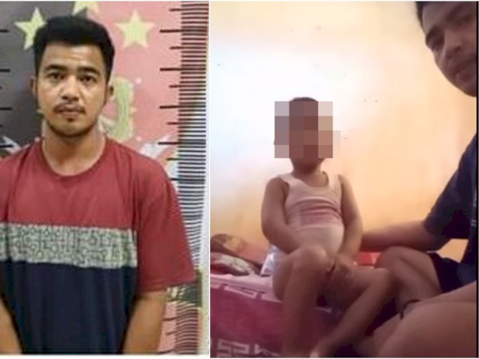 Sosok Pria yang Hantam Perut Balita 2 Tahun, Namanya Angga Santana Dewa, Pacar Bibi Korban