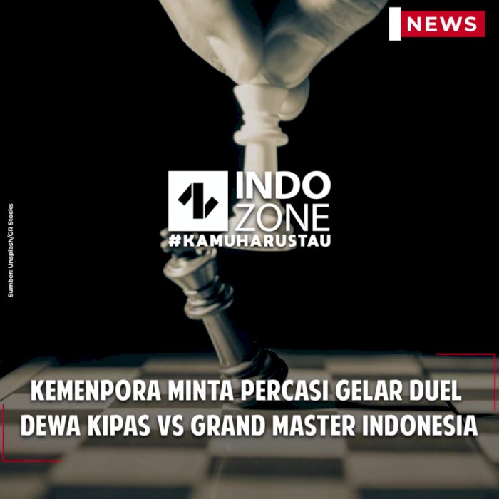 Kemenpora Minta Percasi Gelar Duel Dewa Kipas Vs Grand Master Indonesia