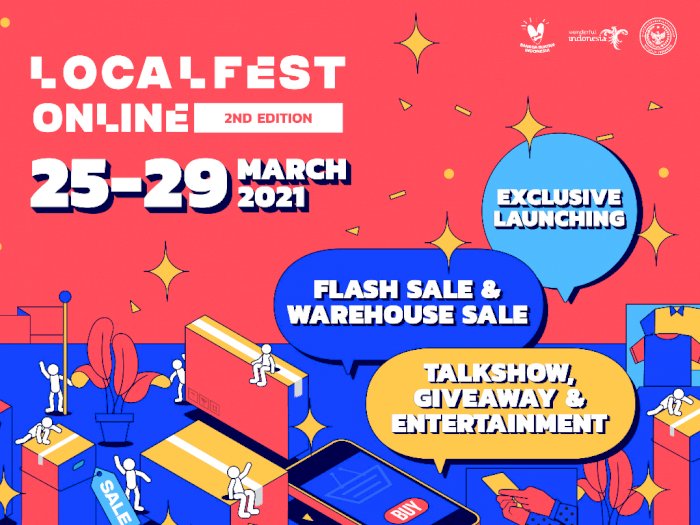 LOCALFEST Online 2nd Edition 2021, Flash Sale dan Rilisan Eksklusif Ratusan Brand Lokal!