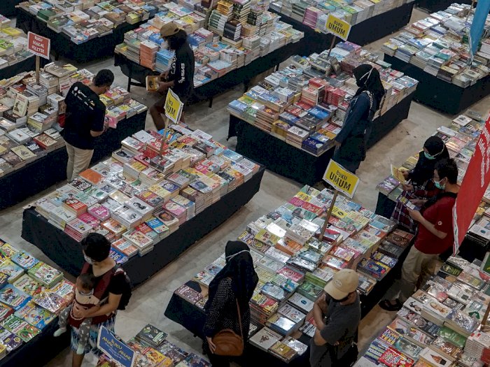 FOTO: Gebyar Bazar Buku Literasi Inovasi di Palangkaraya