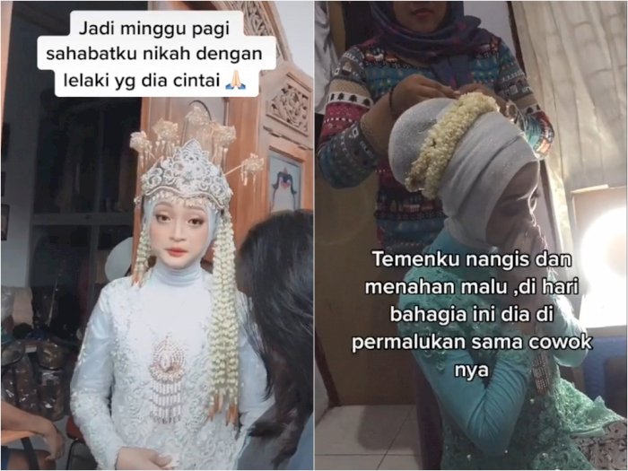 Wanita Ditinggal Pengantin Pria saat Akad Nikah, Netizen Suuzan: Bajunya Kok Ganti 2 Kali?