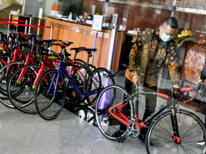 KPK Terima Penyerahan 13 Sepeda Terkait Kasus Suap Edhy Prabowo