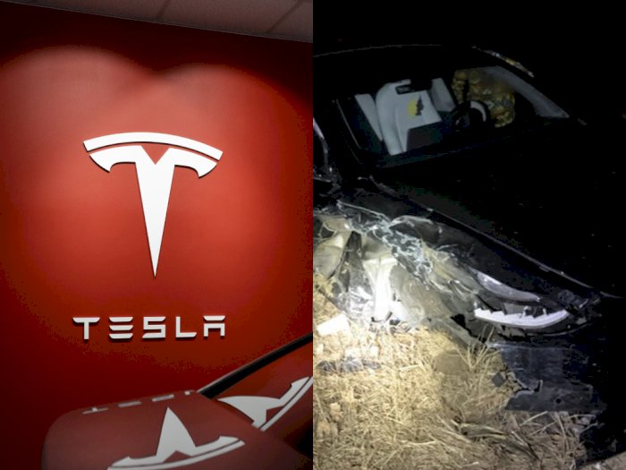 Gara-Gara Fitur Autopilot Lagi, Mobil Tesla Ini Alami Kecelakaan di AS!