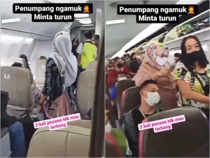 Ngeri, Pesawat Batik Air Gagal Take Off Sampai 3 Kali, Ratusan Penumpang Panik Minta Turun