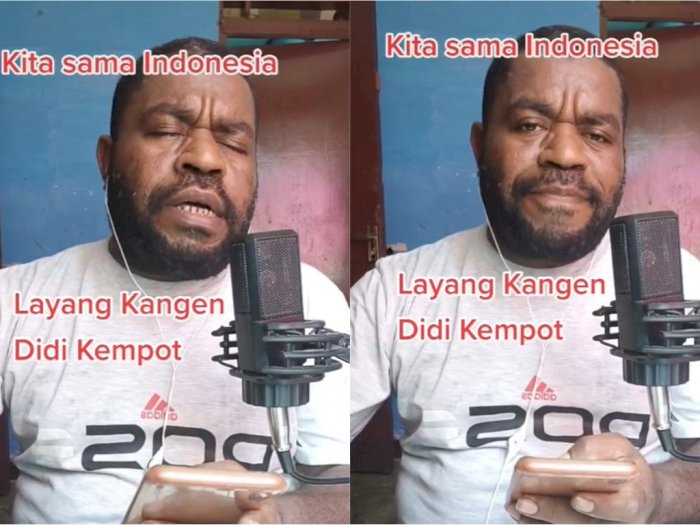 Bawakan Lagu Didi Kempot, Suara Merdu Pria Papua Ini Bikin Netizen Kagum!
