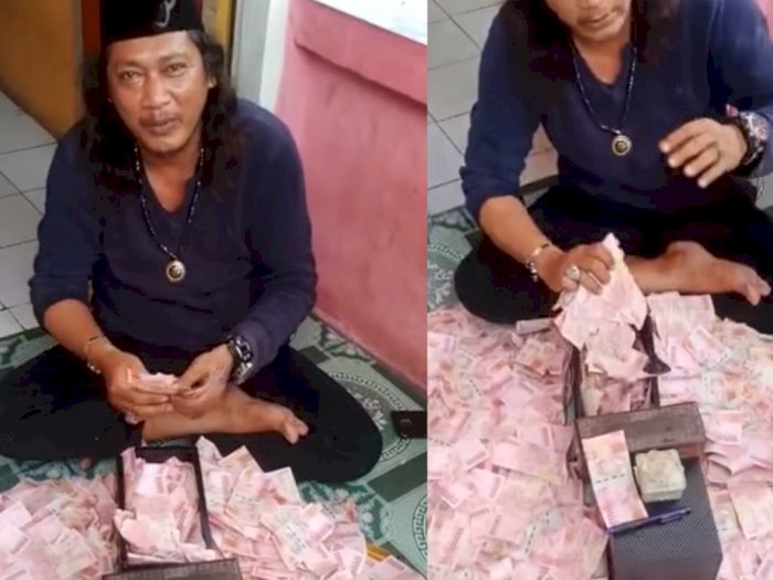 Ustaz Gondrong Ditangkap dan Jadi Tersangka Usai Viral Ritual Pengganda Uang Pakai Jenglot