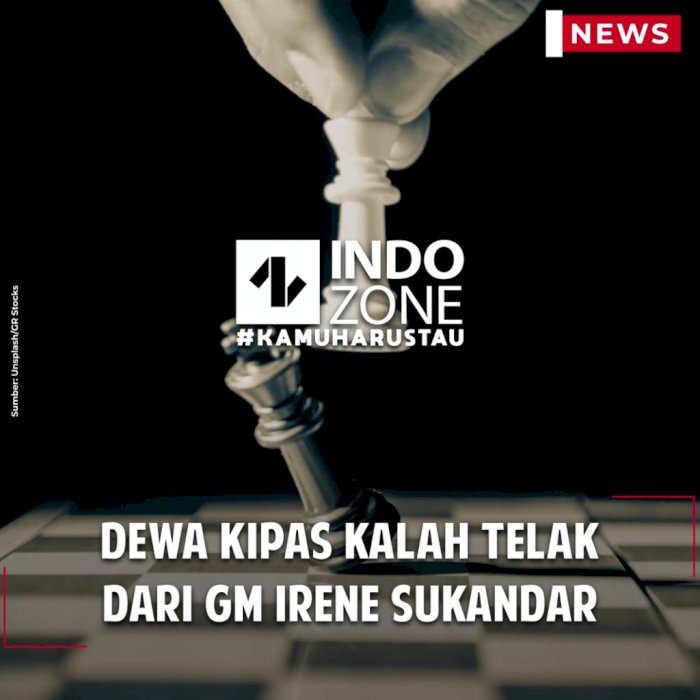 Dewa Kipas Kalah Telak dari GM Irene Sukandar
