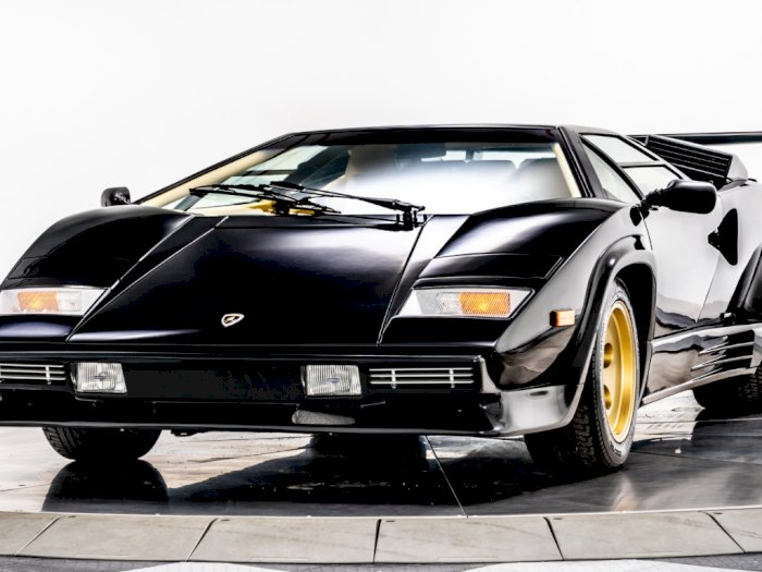 Mobil Lamborghini Countach Ini Dijual US$395.000, Intip Spesifikasinya!