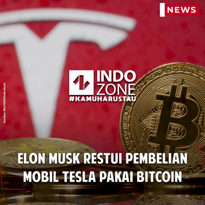 Elon Musk Restui Pembelian Mobil Tesla Pakai Bitcoin