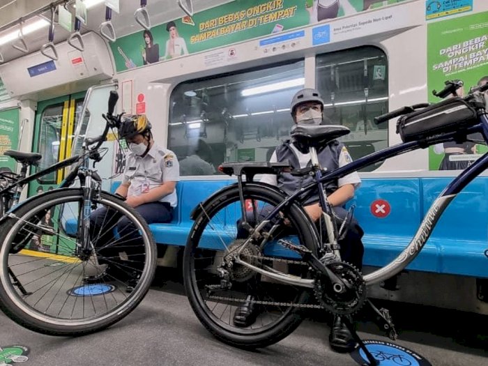 Asyik! Sekarang Sepeda Non Lipat Diizinkan Masuk MRT, Simak Persyaratannya
