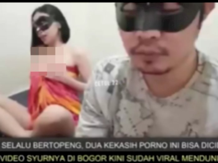 Terungkap Sejoli Pemeran Video Syur di Hotel Bogor Sering Pakai Topeng Zorro saat Syuting