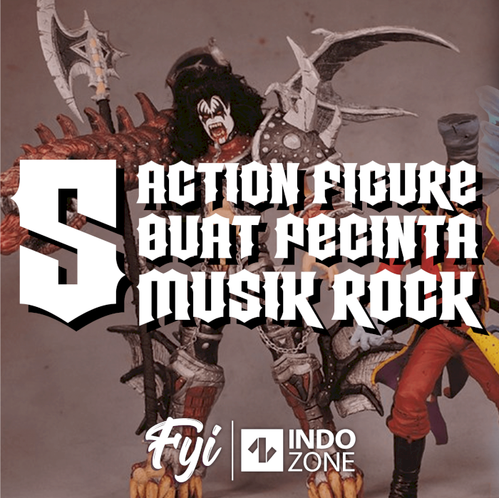 5 Action Figure Buat Pecinta Musik Rock