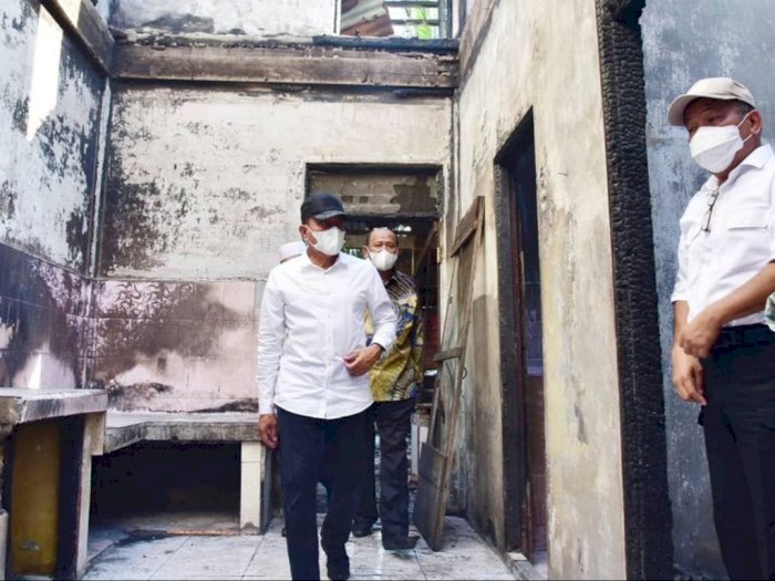 Gubsu Edy Minta 9 Rumah Warga yang Terbakar di  Langkat Selesai Direnovasi Sebelum Ramadan