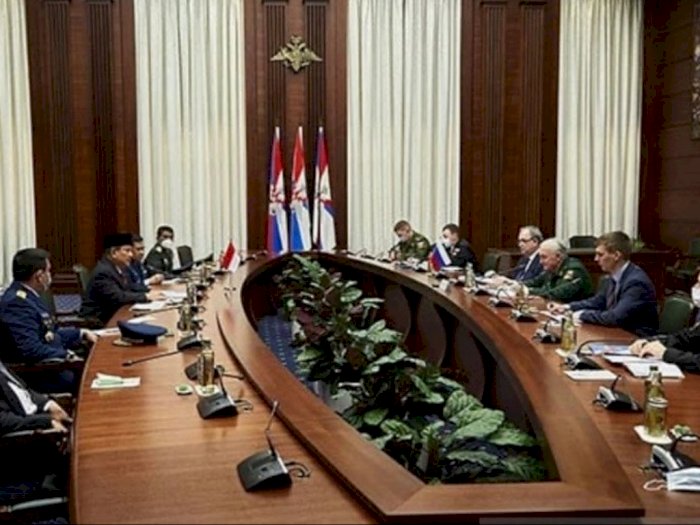 Bahas Kerja Sama Militer, Menhan Prabowo Bertemu Deputi Menhan Federasi Rusia