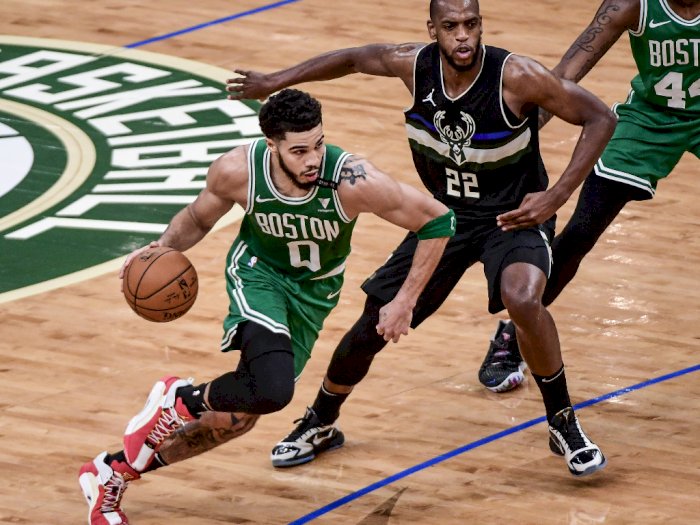 FOTO: Boston Celtics vs Milwaukee Bucks 122-114