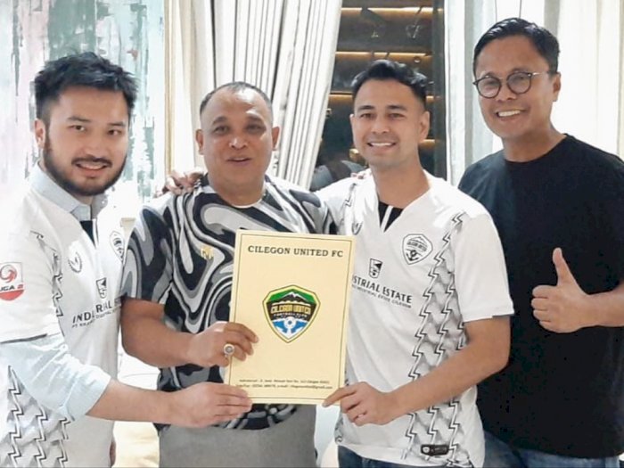 Susul Kaesang, Raffi Ahmad Resmi Beli Klub Sepakbola Cilegon United