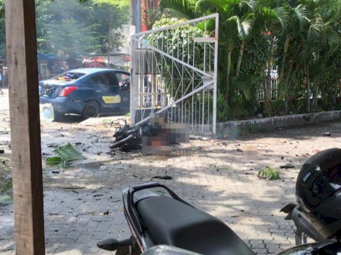 BREAKING NEWS: Bom Meledak di Gereja Katedral Makassar, Diduga Bom Bunuh Diri