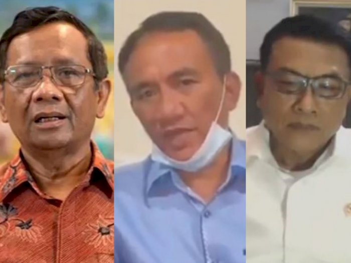 Mahfud MD Beri Sinyal Kudeta Partai Gagal, Andi Arief: Waspadai Jurus Gila KLB Moeldoko
