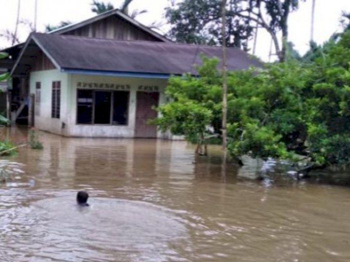 Intensitas Hujan Tinggi, 46 Desa di Aceh Terendam Banjir Akibat Air Sungai Meluap