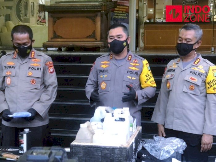 5 Bom Aktif yang Ditemukan di Bekasi dan Condet Sudah Diledakan