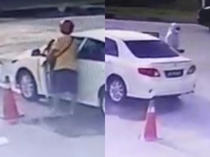 Detik-detik Wanita Meninggalkan Tas di Mobil, Dirampok Setelah Lupa Mengunci Pintu