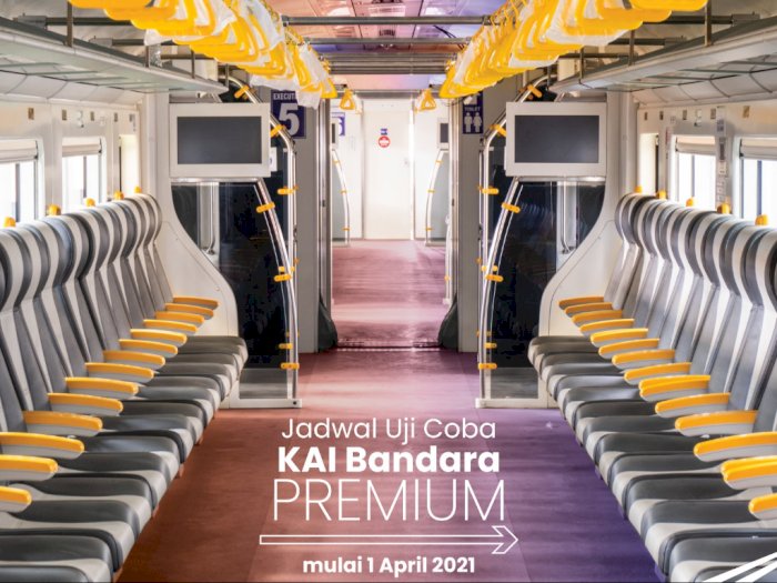 KAI Bandara Premium Siap Beroperasi Mulai 1 April, Simak Jadwalnya
