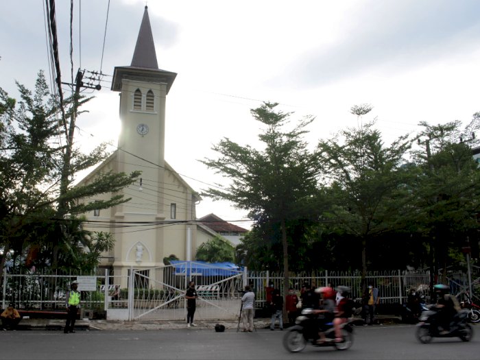 Cerita Heroik Cosmas di Balik Aksi Penghadangan Bom Bunuh Diri di Makassar