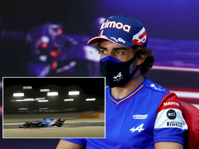 Sialnya Fernando Alonso di GP Bahrain Formula 1, Menepi Hanya karena Bungkus Sandwich