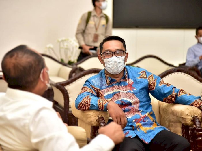 Suarakan Keadilan Untuk Daerah Penghasil Migas, Ridwan Kamil Temui Gubsu Edy di Medan