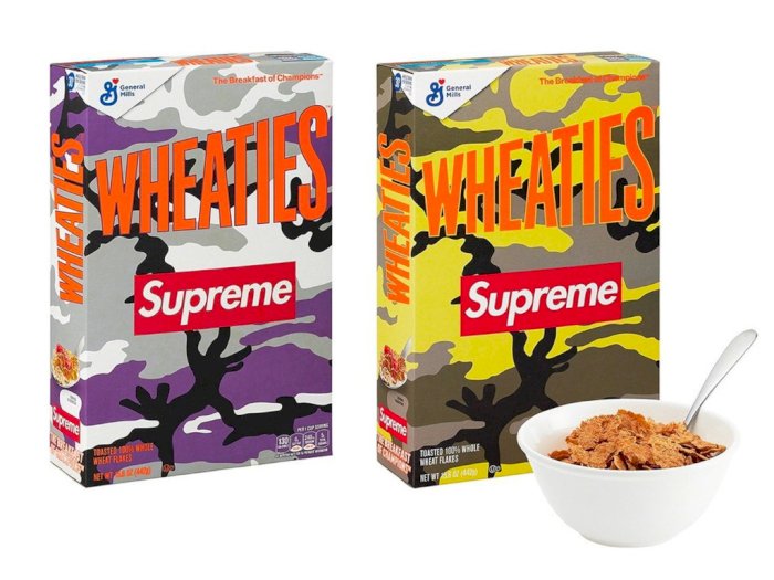 Supreme Hadirkan Produk Baru dalam Bentuk Sereal, Jalani Kolab dengan Wheaties!