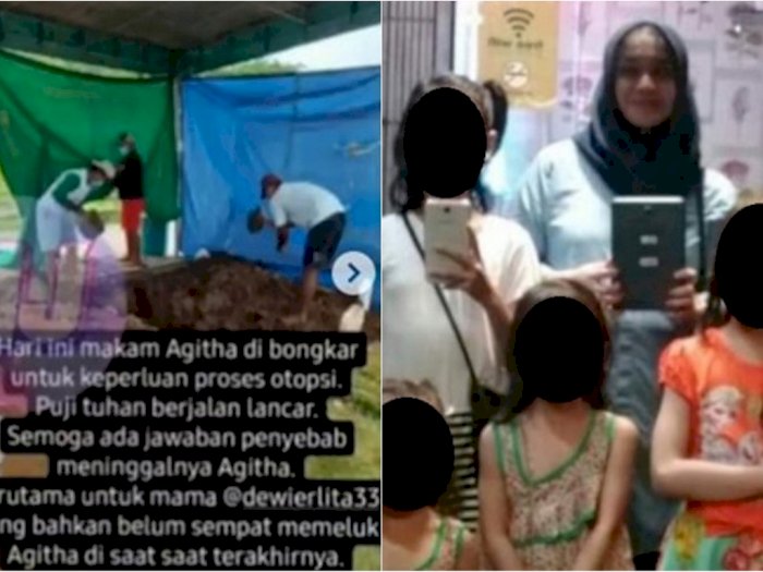 POPULER: Polisi Bongkar Makam dan Otopsi Jenazah Agitha & Erlita Dewi Dapat Komentar Toxic