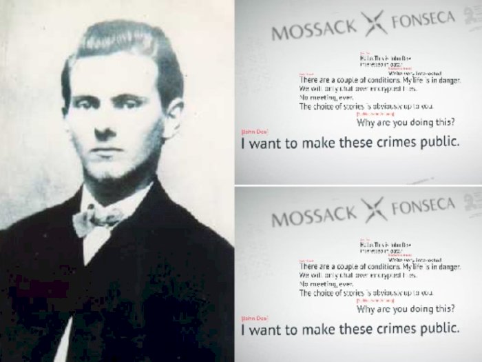 Peristiwa 3 April: Buronan Jesse James Terbunuh dan Bocornya The Panama Papers