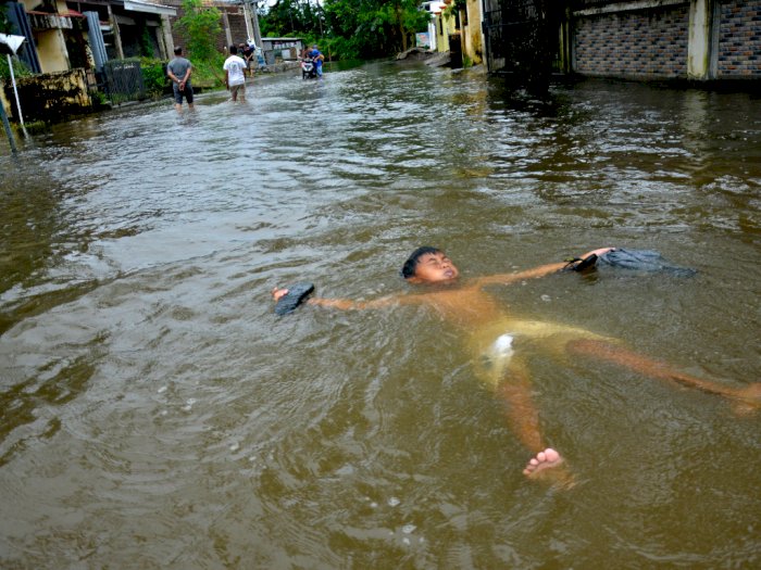 FOTO: Banjir di Makassar