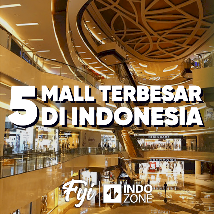 5 Mall Terbesar Di Indonesia