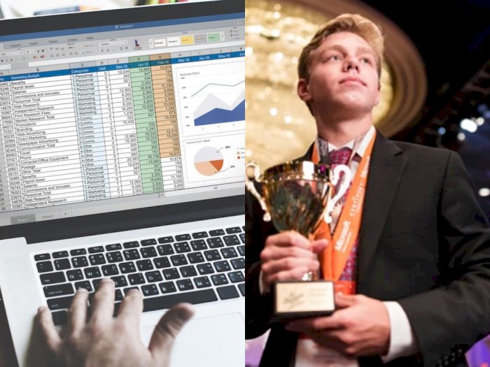 Viral Kejuaraan Dunia untuk Spreadsheet Excel, Pemenang Bawa Hadiah Rp109 Juta