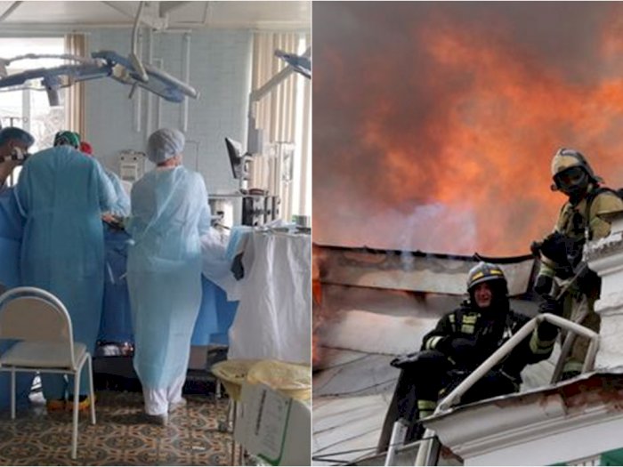 Keren! Dokter dan Timnya Ini Tetap Lanjutkan Operasi Jantung saat Rumah Sakit Terbakar