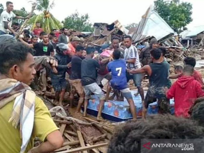 NTT Berduka Diterjang Banjir Bandang, Korban Tewas Kini 68 Orang, 70 Orang Hilang Terseret
