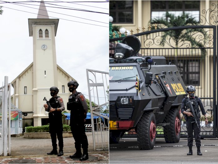 Polri Ungkap Ada Pihak Sebar Opini Aksi Teror Gereja Makassar & Mabes Polri Hanya Rekayasa