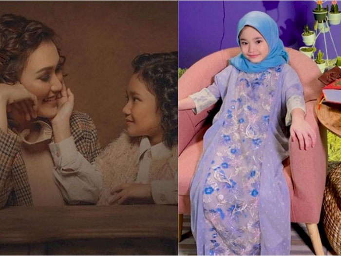 Potret Bilqis Anak Ayu Ting Ting Pakai Hijab Tuai Pujian Netizen: MasyaAllah Cantiknya