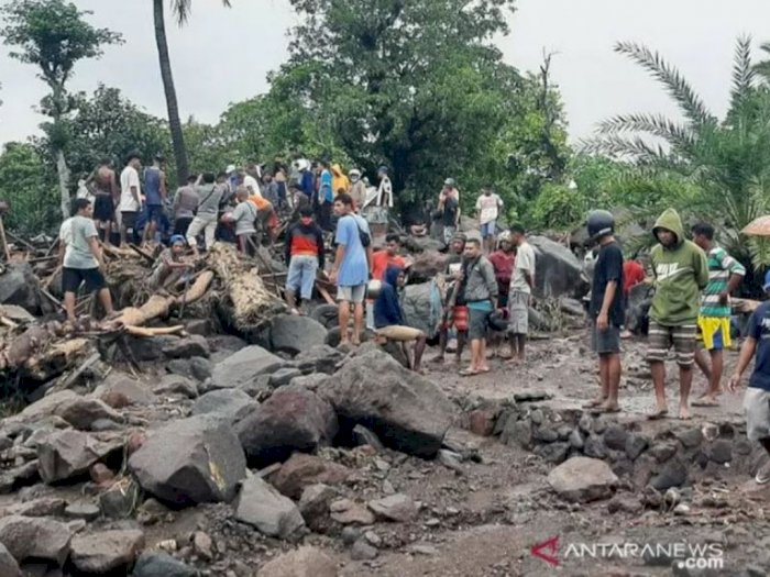 Astaga! Ada 48 Warga yang Belum Ditemukan sejak Dilanda Banjir Lahar Gunung Ile Lewotolok
