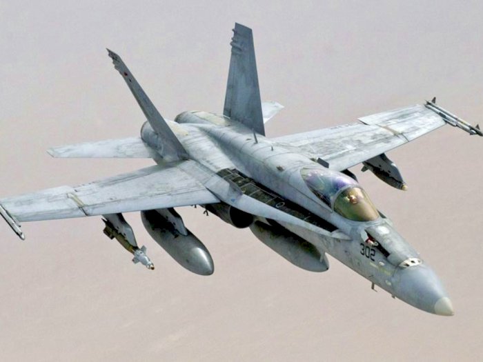 TNI AU Benarkan Pesawat Tempur Asing F-18 Hornet Lintasi Perairan Natuna