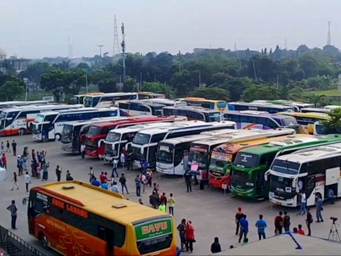 Selama Masa Larangan Mudik Lebaran, Pemprov DKI Berencana Akan Tutup Terminal Bus AKAP