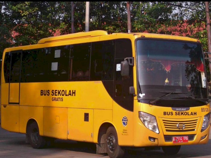 Pemprov DKI Siapkan 50 Bus Sekolah Selama Uji Coba Belajar Tatap Muka, Ini Rutenya