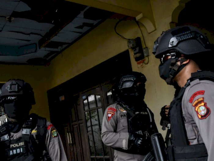 Gerebek Rumah di Pasar Rebo Jaktim, Densus Tangkap 1 Terduga Teroris