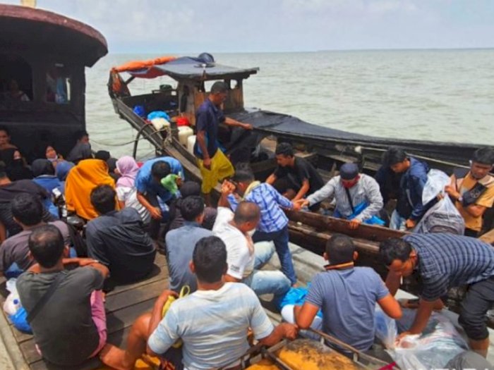 Puluhan Pekerja Migran Indonesia Ilegal Diamankan Saat Hendak Menuju Malaysia