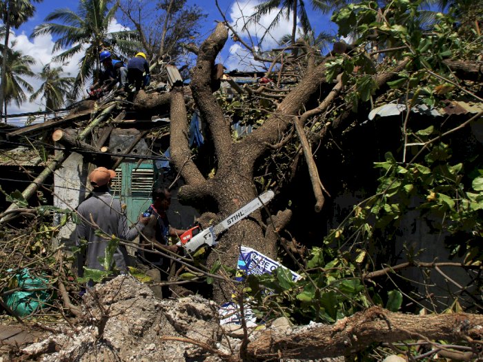 FOTO: Pascabencana Siklon Tropis Siroja di Kupang