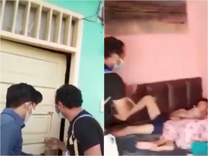 Momen Kocak Polisi Tangkap Maling yang Sedang Tidur di Kos, Nyamar Jadi Kurir Paket