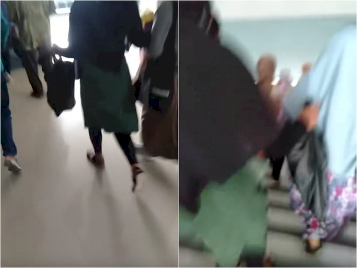 Video Amatir Gempa Malang M 6,7, Mahasiswa Panik Menjerit Berlarian: Ya Allah!