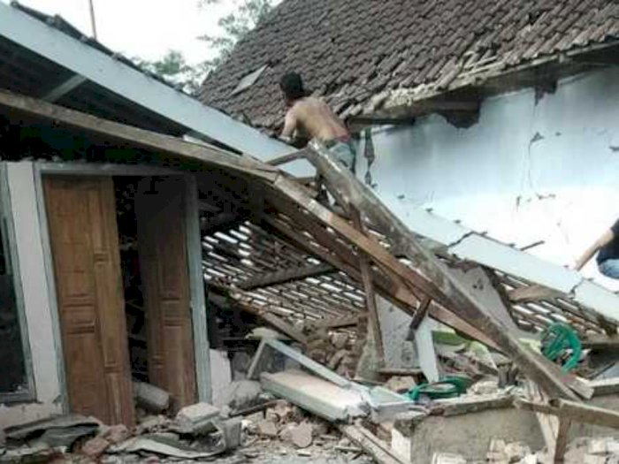 Setidaknya Delapan Kali Gempa Bumi Susulan Magnitudo Berbeda di Kabupaten Malang