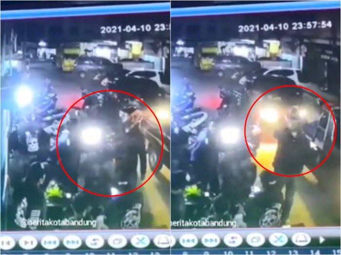 Mengerikan, Pria Ini Menembak Secara Brutal Pakai Pistol di Pinggir Jalan Bandung
